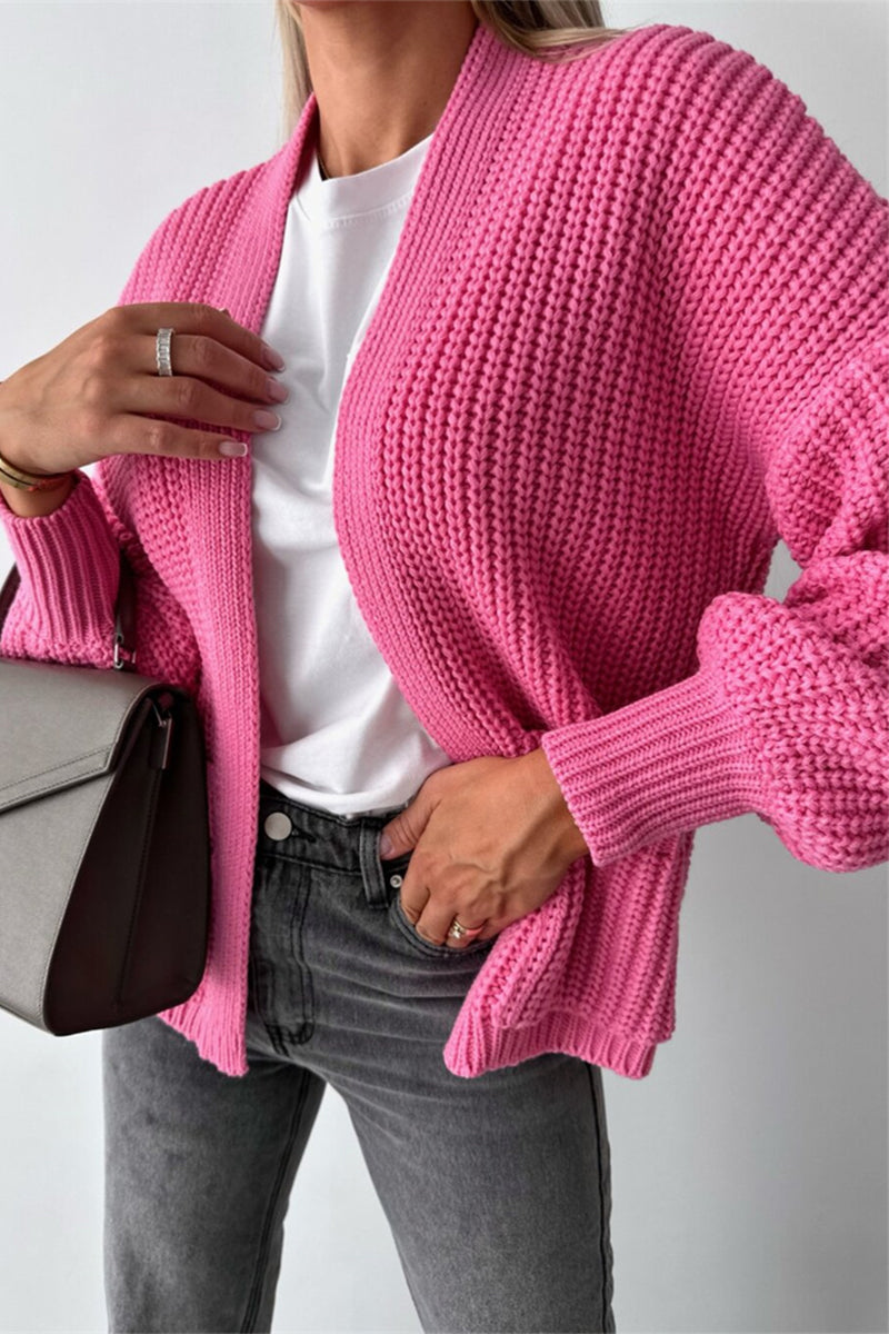 Valenzora | Lässige V-Ausschnitt-Jacke aus Taschengewebe – 5 Farben