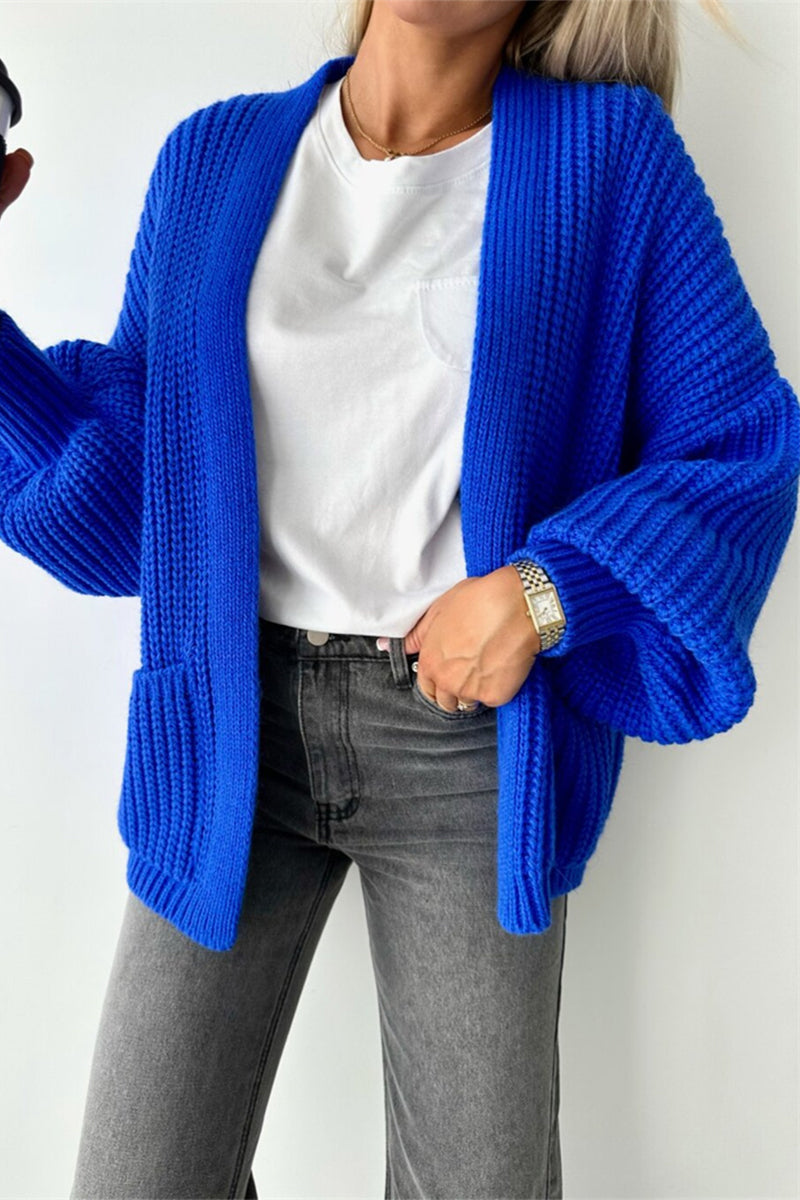 Valenzora | Lässige V-Ausschnitt-Jacke aus Taschengewebe – 5 Farben