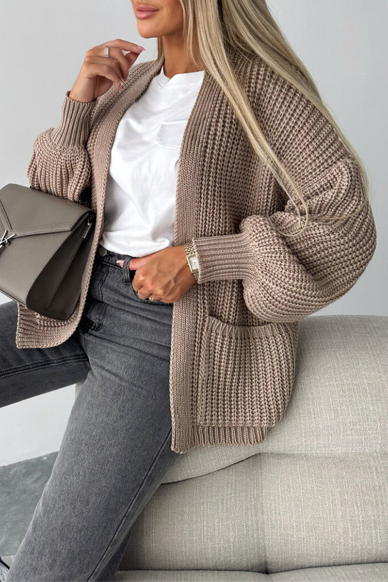 Valenzora | Lässige V-Ausschnitt-Jacke aus Taschengewebe – 5 Farben