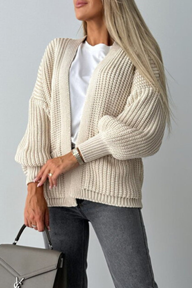 Valenzora | Lässige V-Ausschnitt-Jacke aus Taschengewebe – 5 Farben