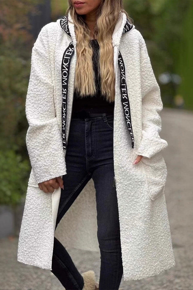 Valenzora | Lässige Patchwork-Kapuzenjacke mit Reißverschluss und Taschen - 6 Farben