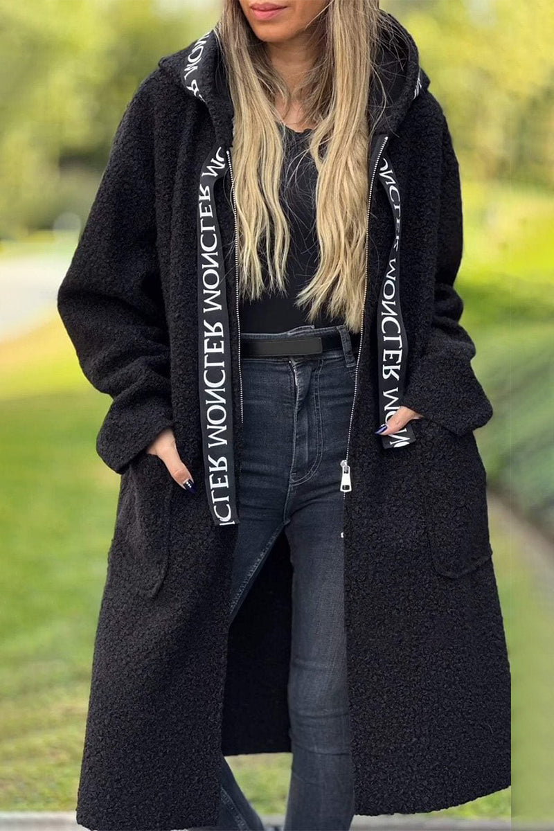 Valenzora | Lässige Patchwork-Kapuzenjacke mit Reißverschluss und Taschen - 6 Farben
