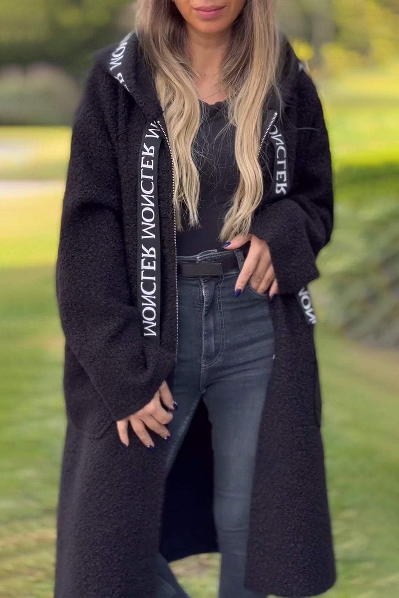 Valenzora | Lässige Patchwork-Kapuzenjacke mit Reißverschluss und Taschen - 6 Farben