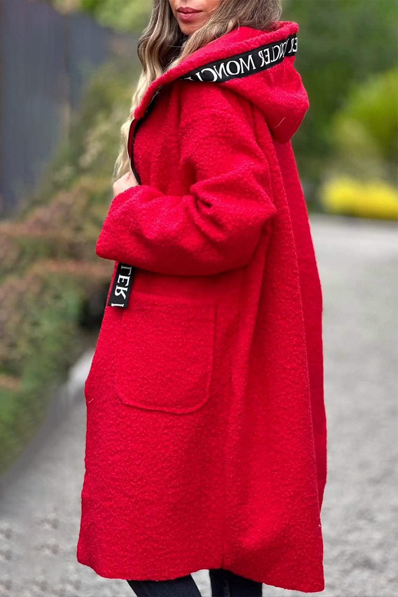 Valenzora | Lässige Patchwork-Kapuzenjacke mit Reißverschluss und Taschen - 6 Farben