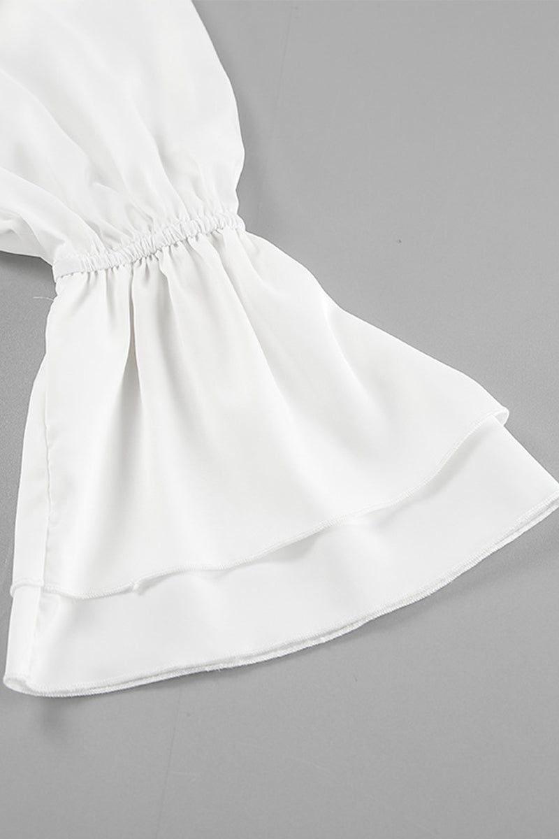 Valenzora | Elegant lace-up strap collar A-line dresses - 3 colors