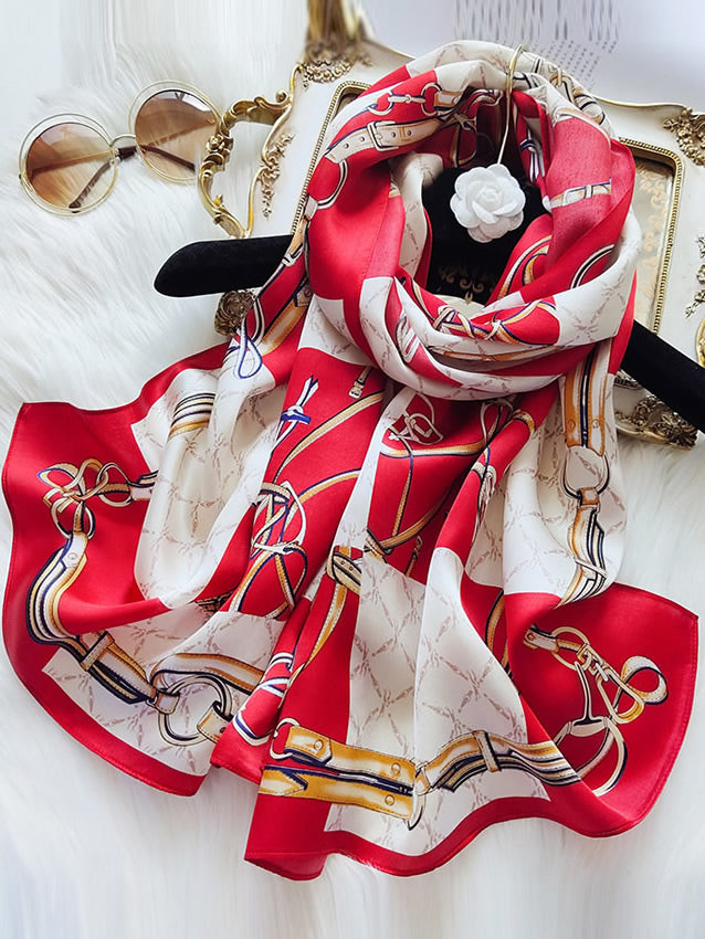 Valenzora | Luxurious women's scarf made of mulberry silk