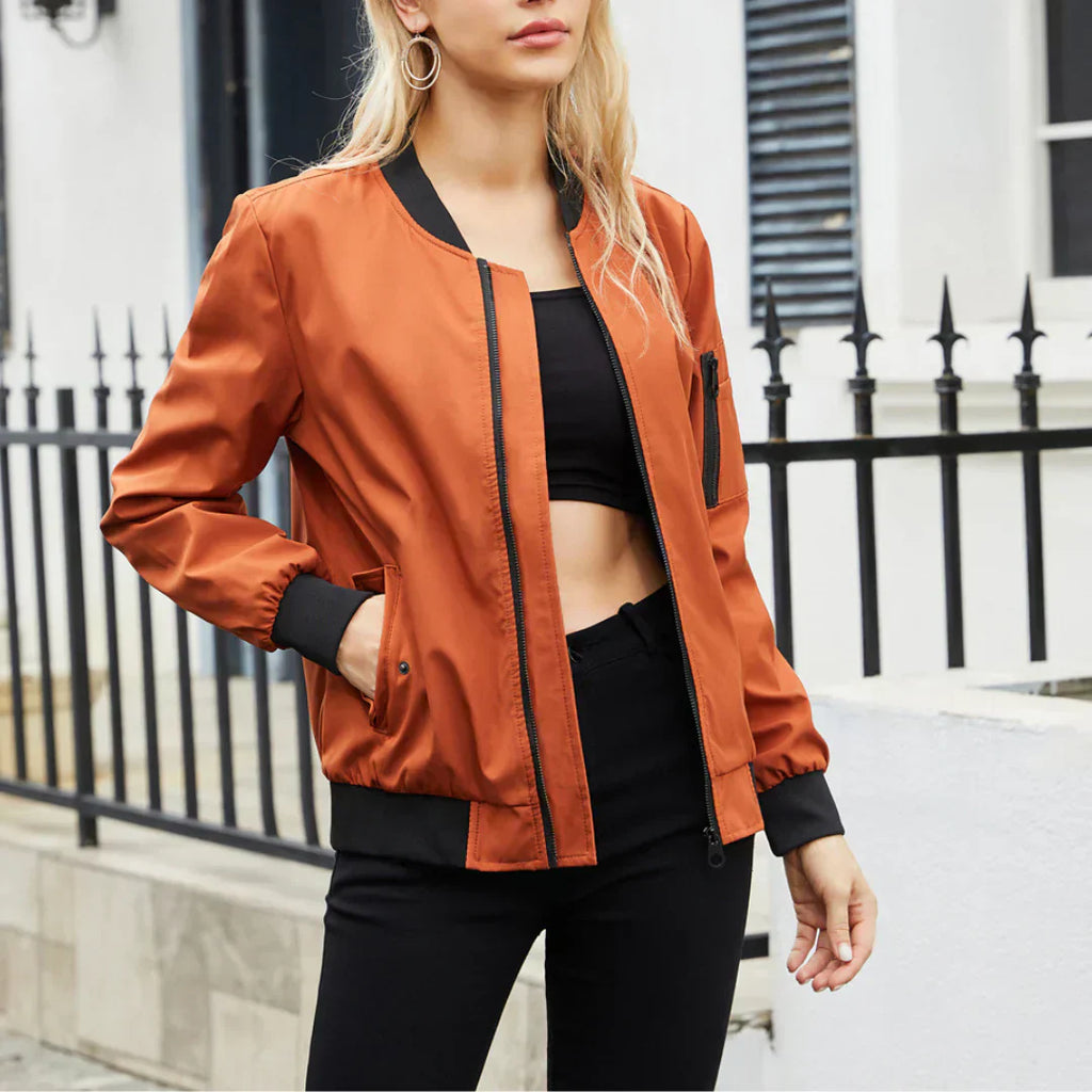 Valenzora Jacke | Lässige Bomberjacke für Damen