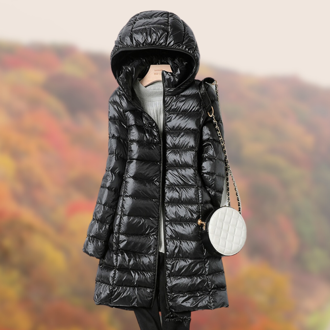 Valenzora Down Jacket | Ultralight Transitional Jacket for Women with Hood