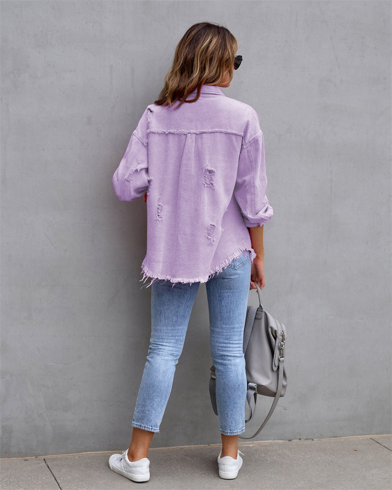 Valenzora | Stylish denim jacket for women