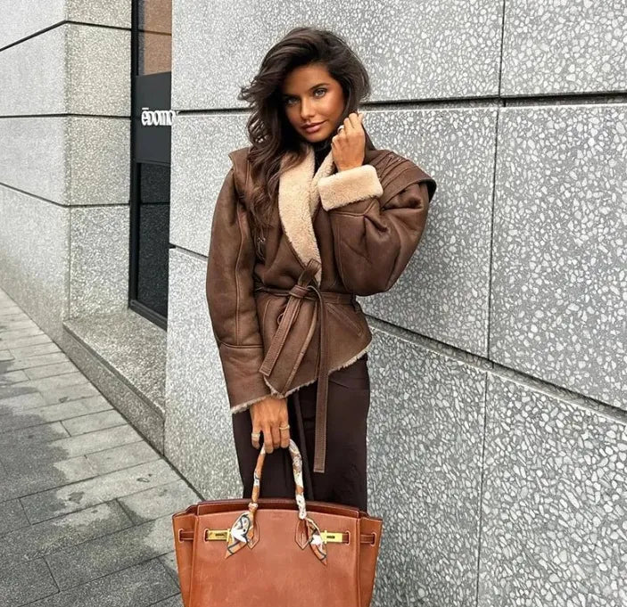 Valenzora | Suede jacket for women