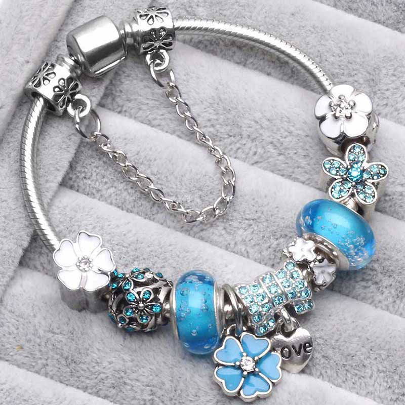 Valenzora | Pfirsichblüten-Armband