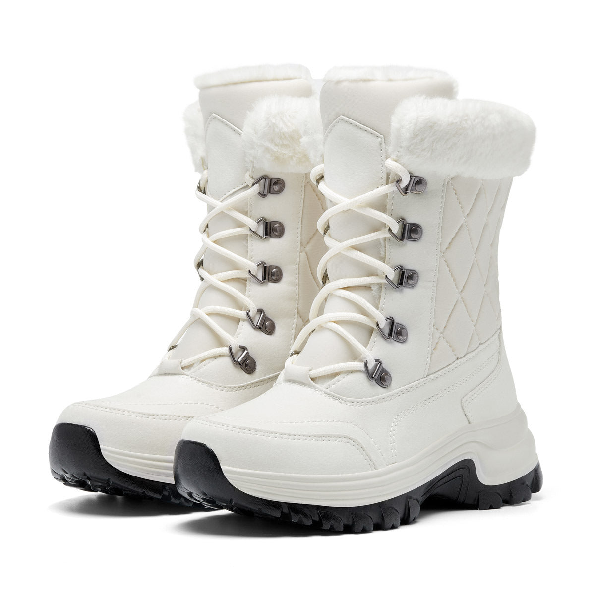 Valenzora | Casual winter fleece-lined boots for women