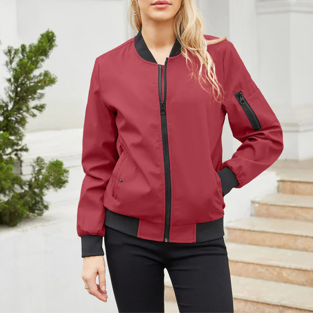 Valenzora Jacke | Lässige Bomberjacke für Damen