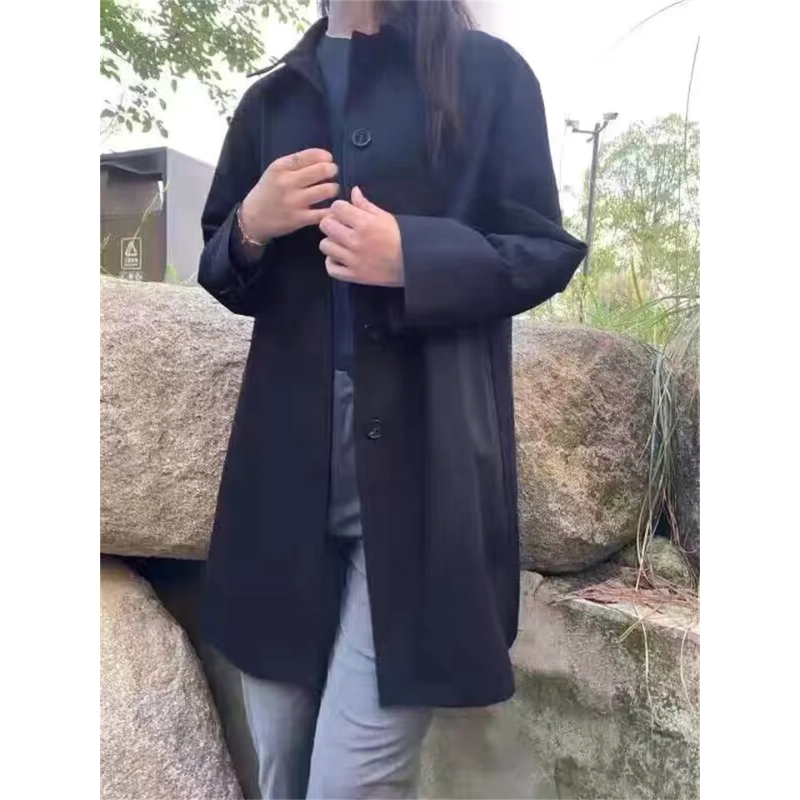 Valenzora | Classic women's trench coat, simply tied, tailored women's coat