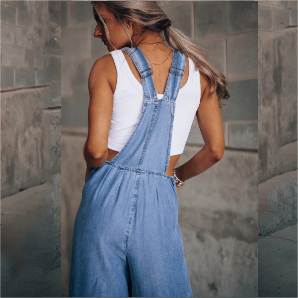 Valenzora | Women's Denim Jumpsuit