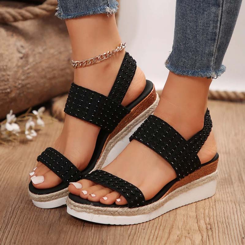 Valenzora | Comfortable Summer Platform Wedge Sandals for Women