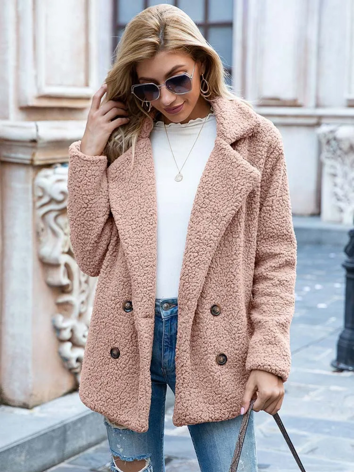 Valenzora | Warme und trendige Teddyjacke