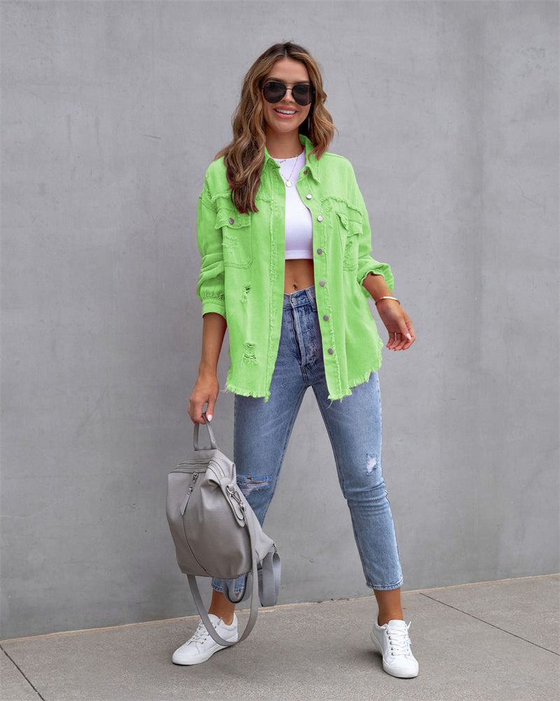 Valenzora | Stylish denim jacket for women
