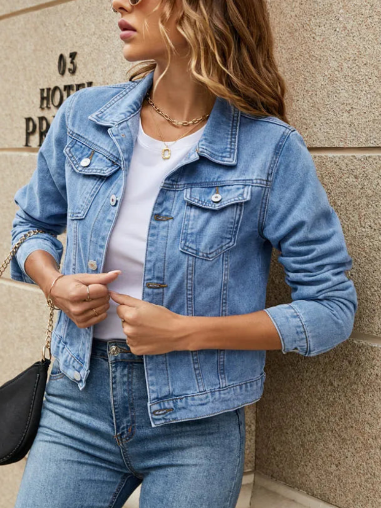 Valenzora | Short casual denim jacket