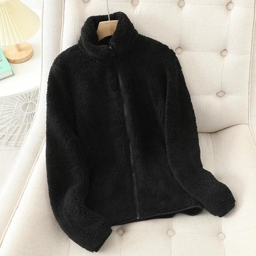 Valenzora | Stylish winter fleece jacket for women