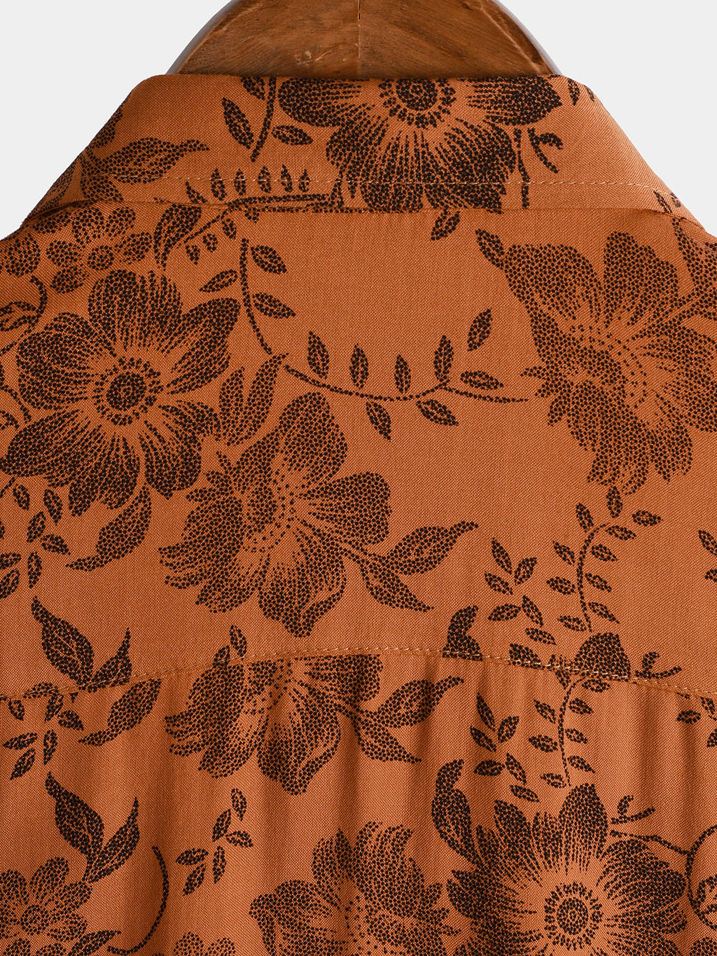 Valenzora | Retro Floral Pattern Short Sleeves