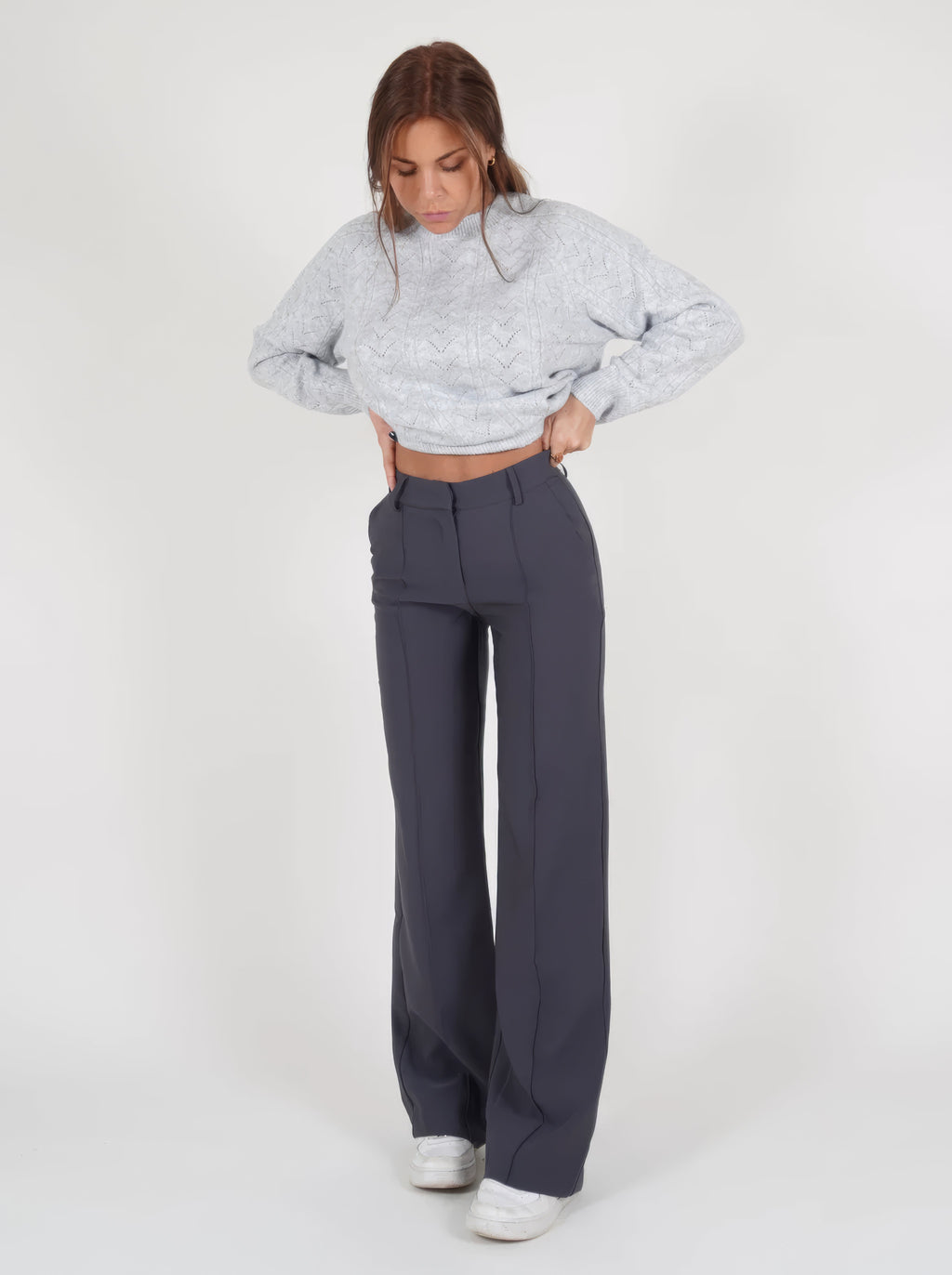 Valenzora | Timeless Classic High Waist Trousers