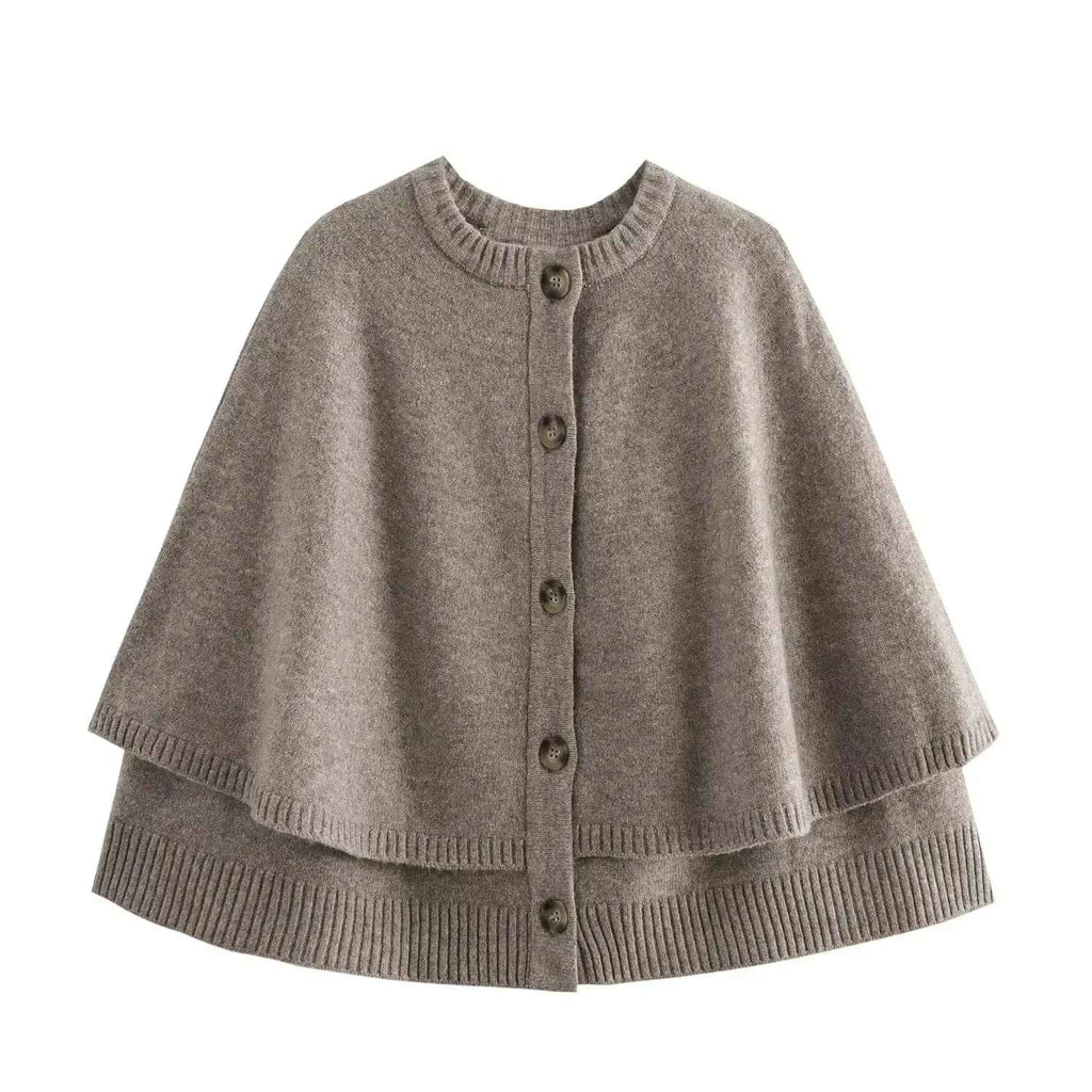 Valenzora | Elegant button-up cape
