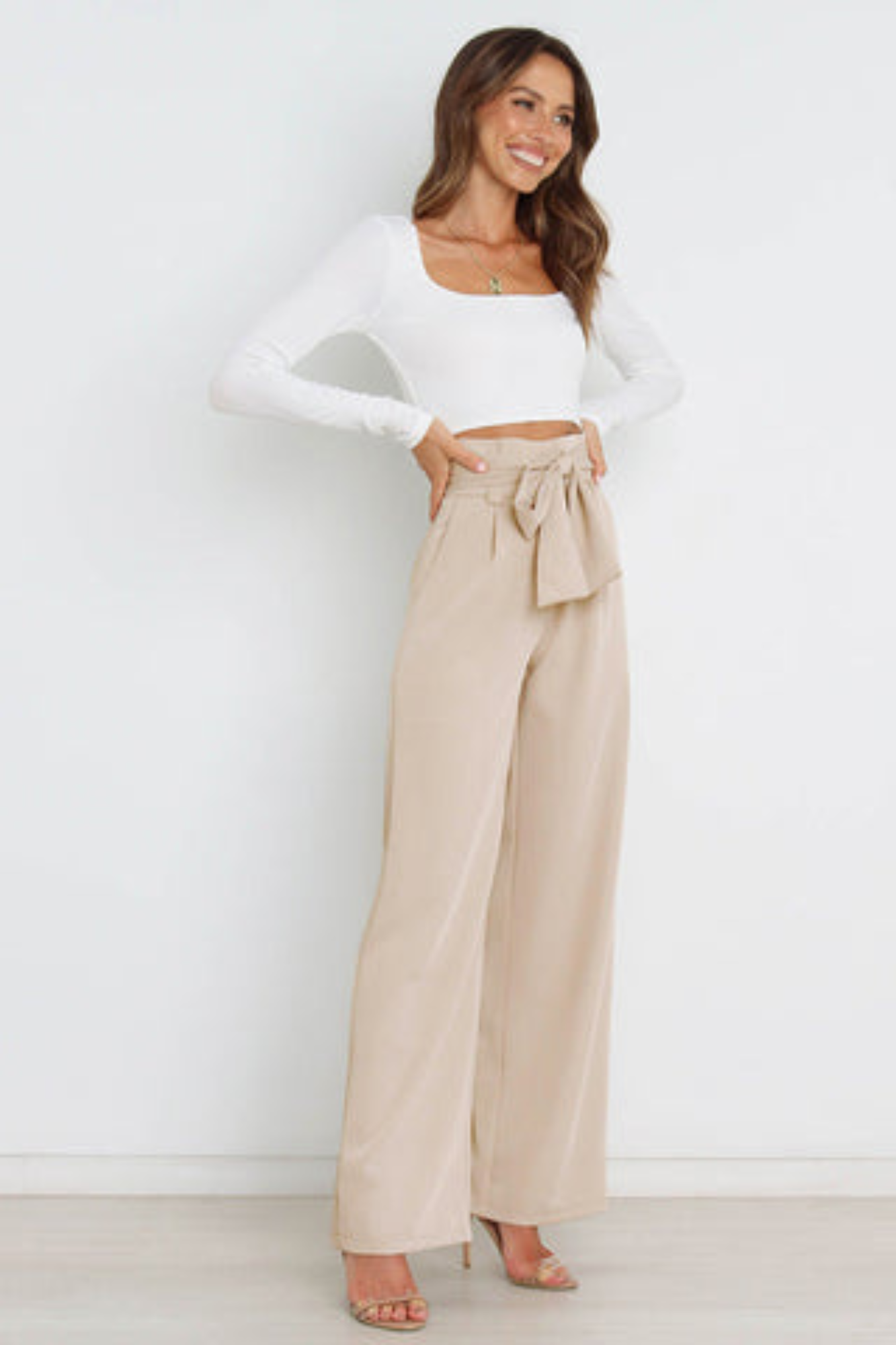Valenzora | Long Linen Trousers for Women