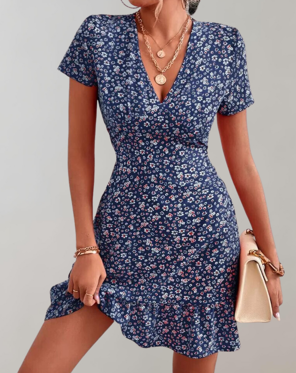 Valenzora - Summer short boho dress women