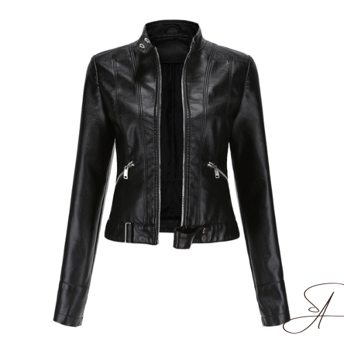 Valenzora | Elegant leather jacket