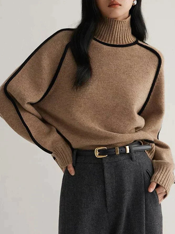 Valenzora - Knit turtleneck sweater