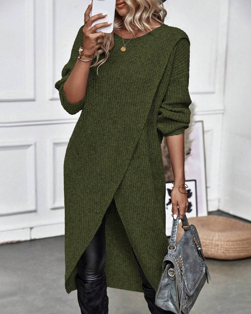 Valenzora | Fashionable sweater dress
