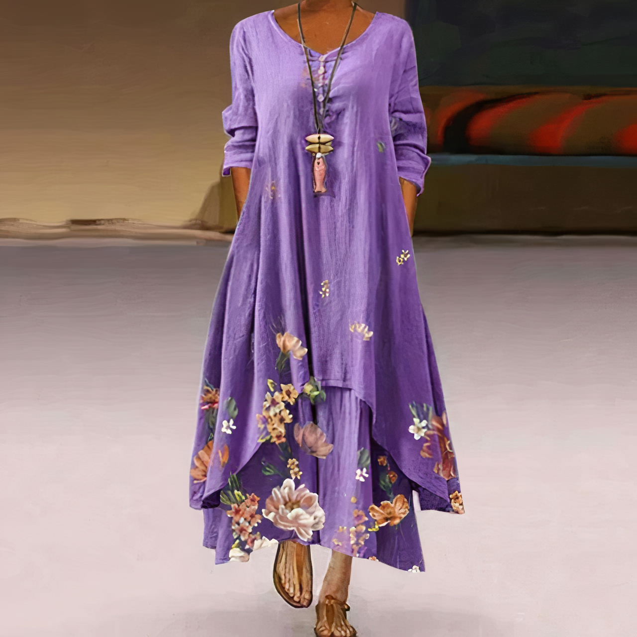 Valenzora | Elegant fashion cotton dress