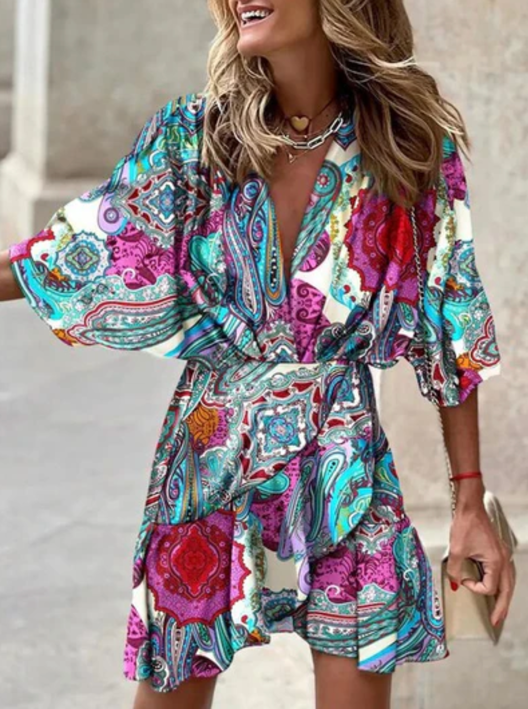 Valenzora | Gorgeous Boho Wrap Dress