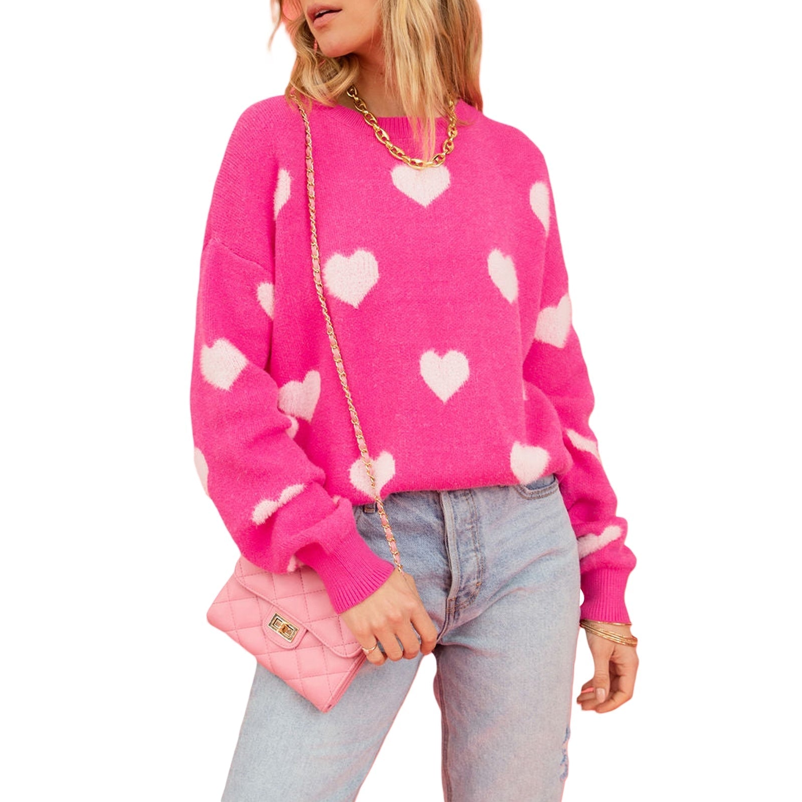 Valenzora | Cute sweater with a small heart