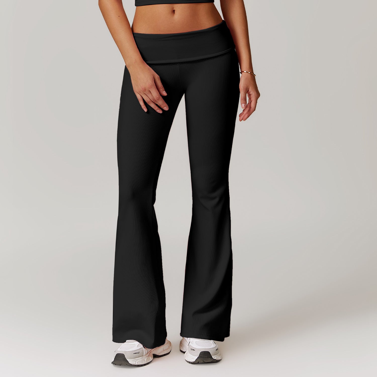 Valenzora | Sophisticated Fitness Tight-Fitting Flare Yoga Pants
