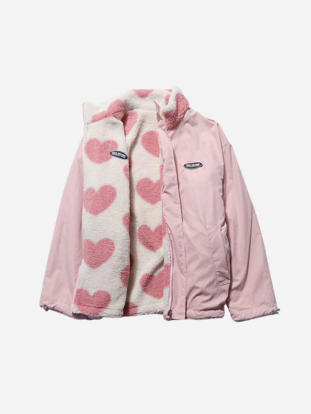 Valenzora | Fleece-lined zip-up jacket