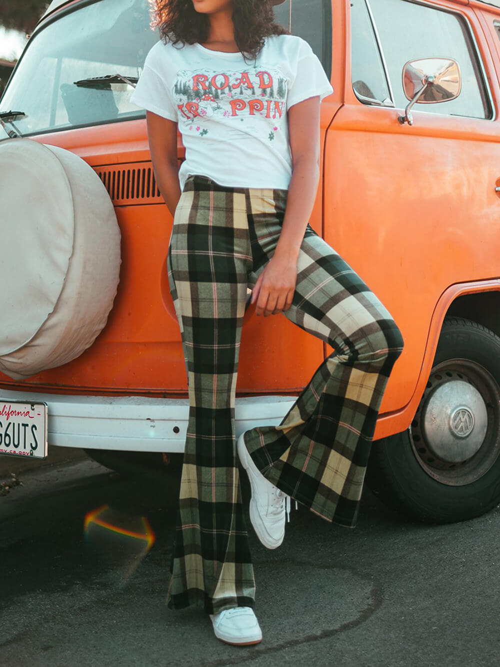 Valenzora | Retro wide-leg trousers