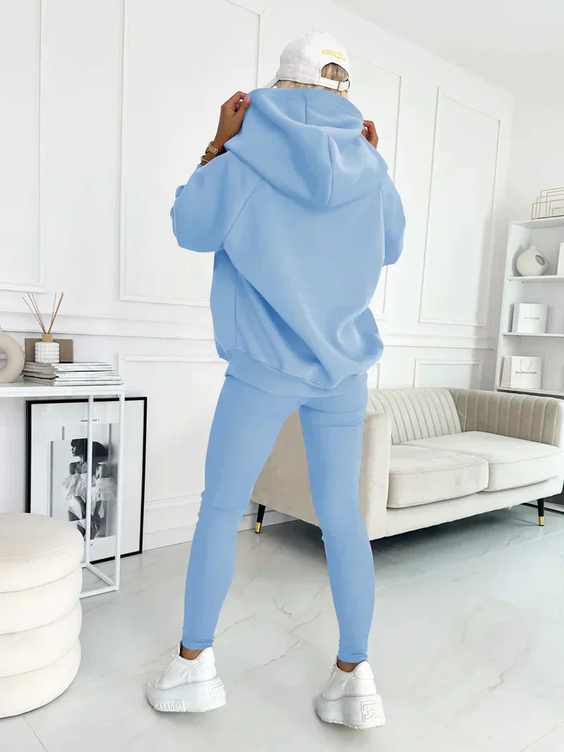 Fillie™ - Kapuzen-Sweatshirt-Anzug