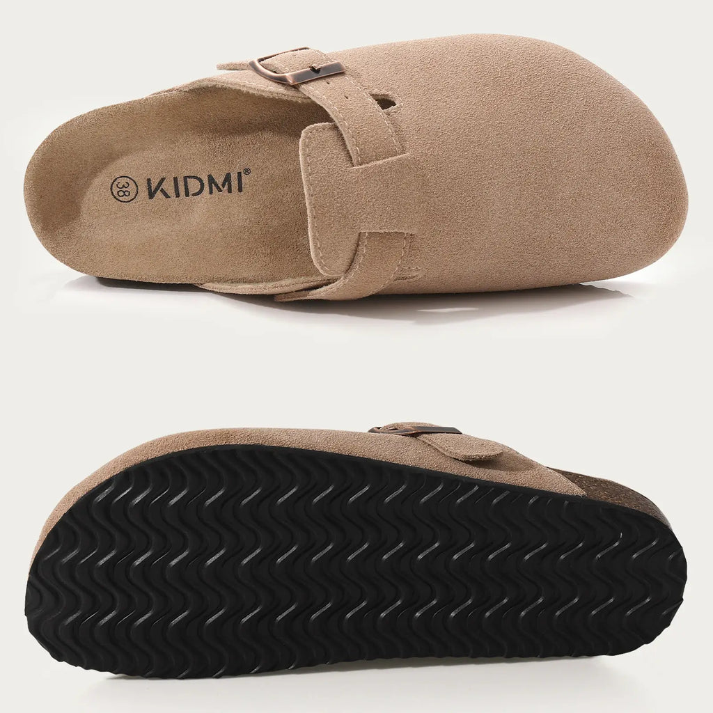 Valenzora | Modern and stylish suede slippers for women