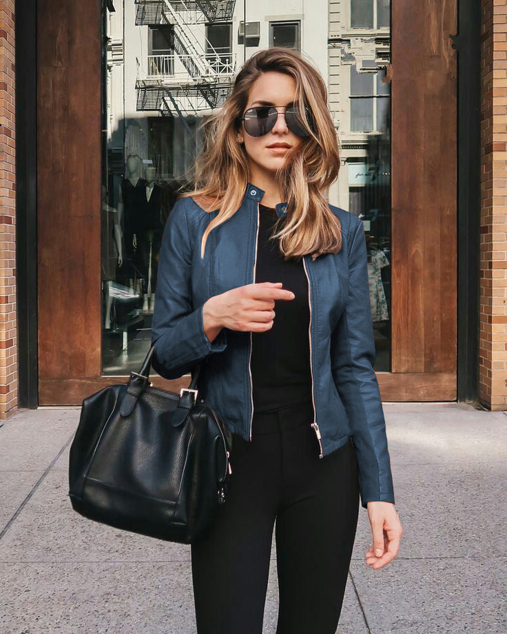 Valenzora | Fashionable leather jacket
