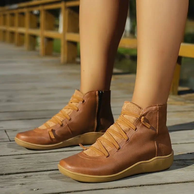 Valenzora – Legere Schnürstiefeletten für Damen