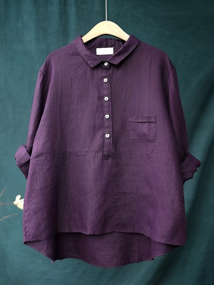 Valenzora | Stylish long-sleeved shirt for women
