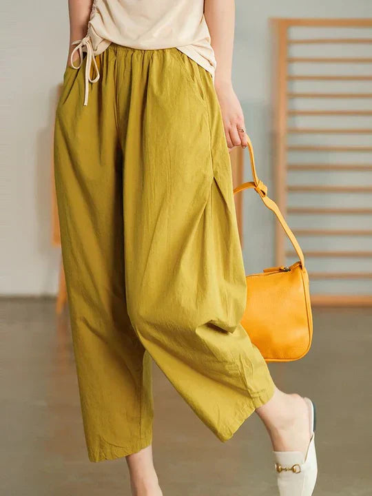 Valenzora | Cotton Summer Trousers