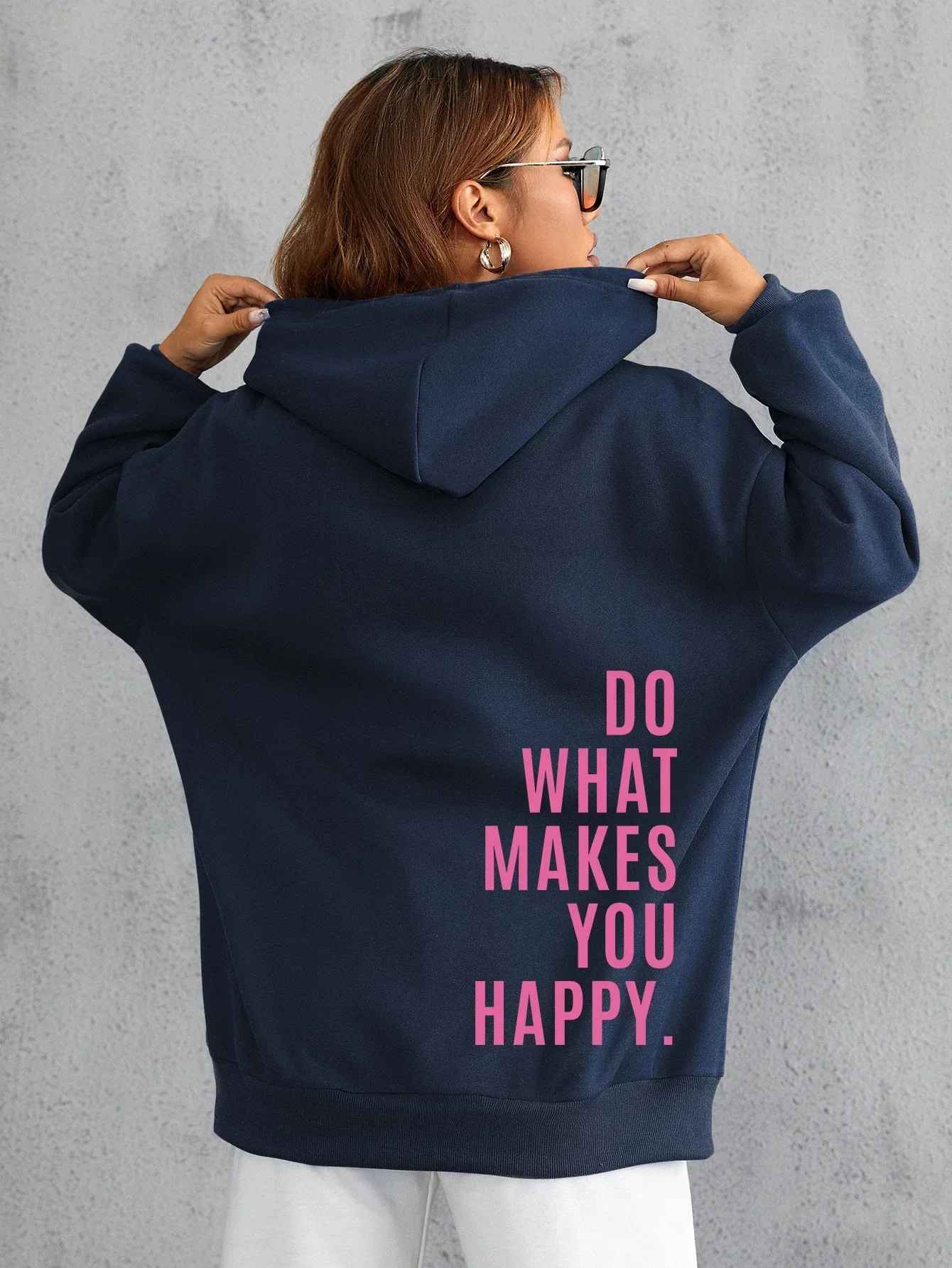 Valenzora - Women's Hoodie - Casual street style with lettering