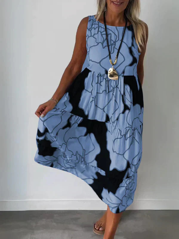 Sleeveless dress for women