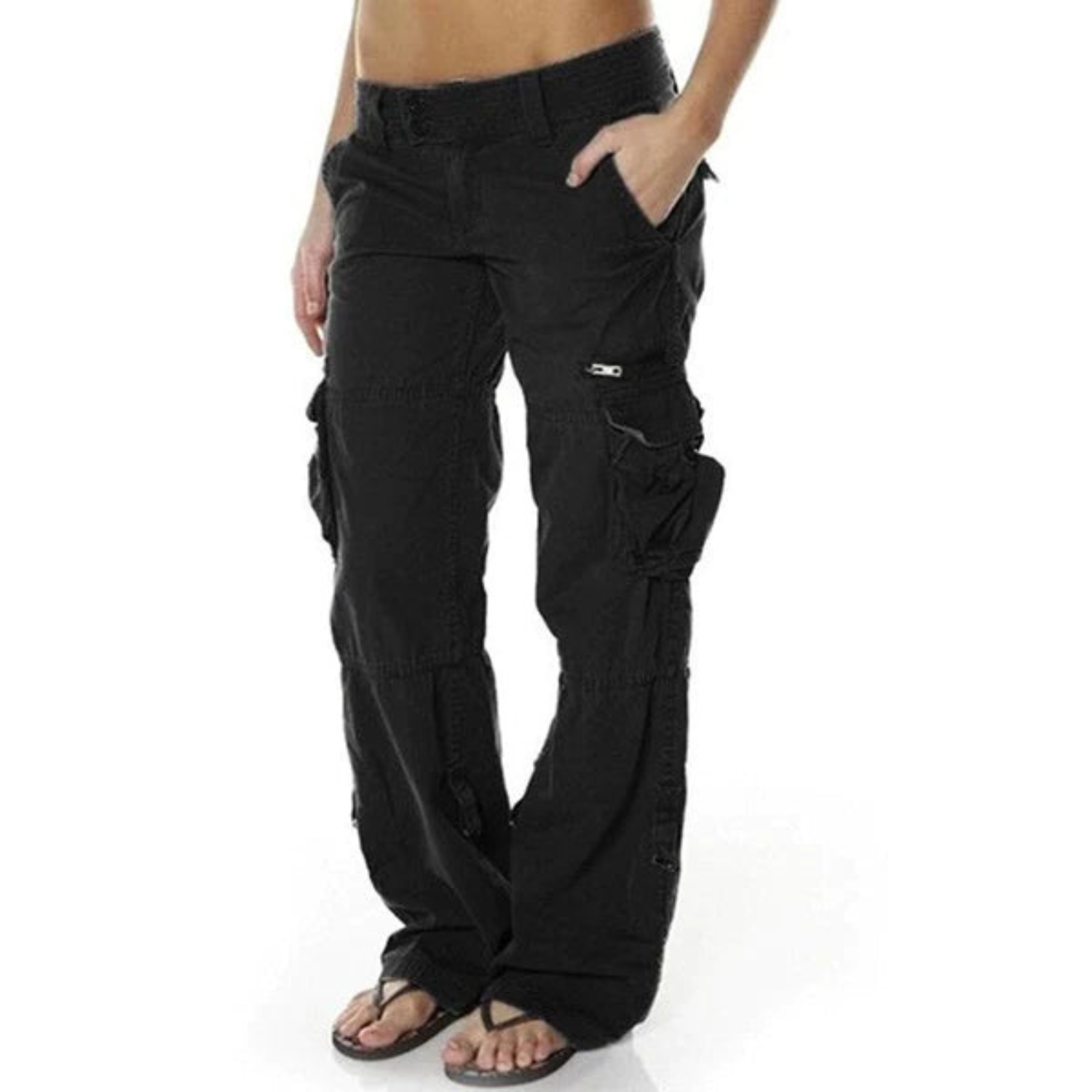 Valenzora | Cargo Pants with Pockets for Women