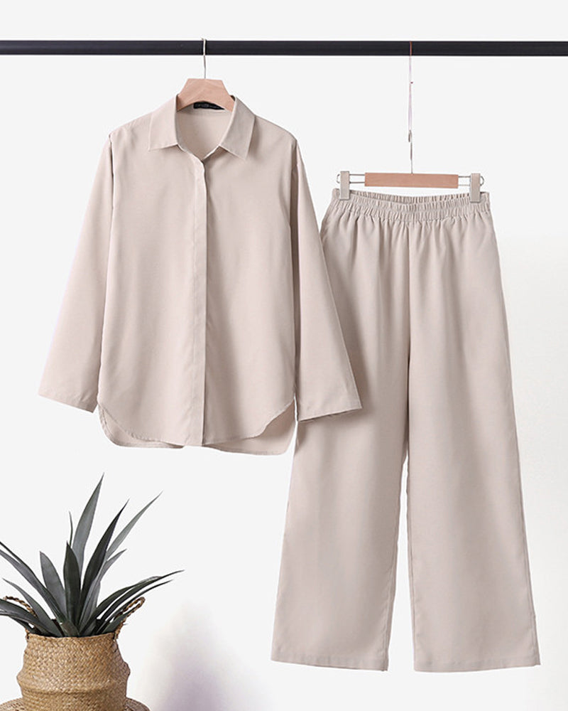 Valenzora | Relaxte Leinenhose mit weitem Schnitt für Damen