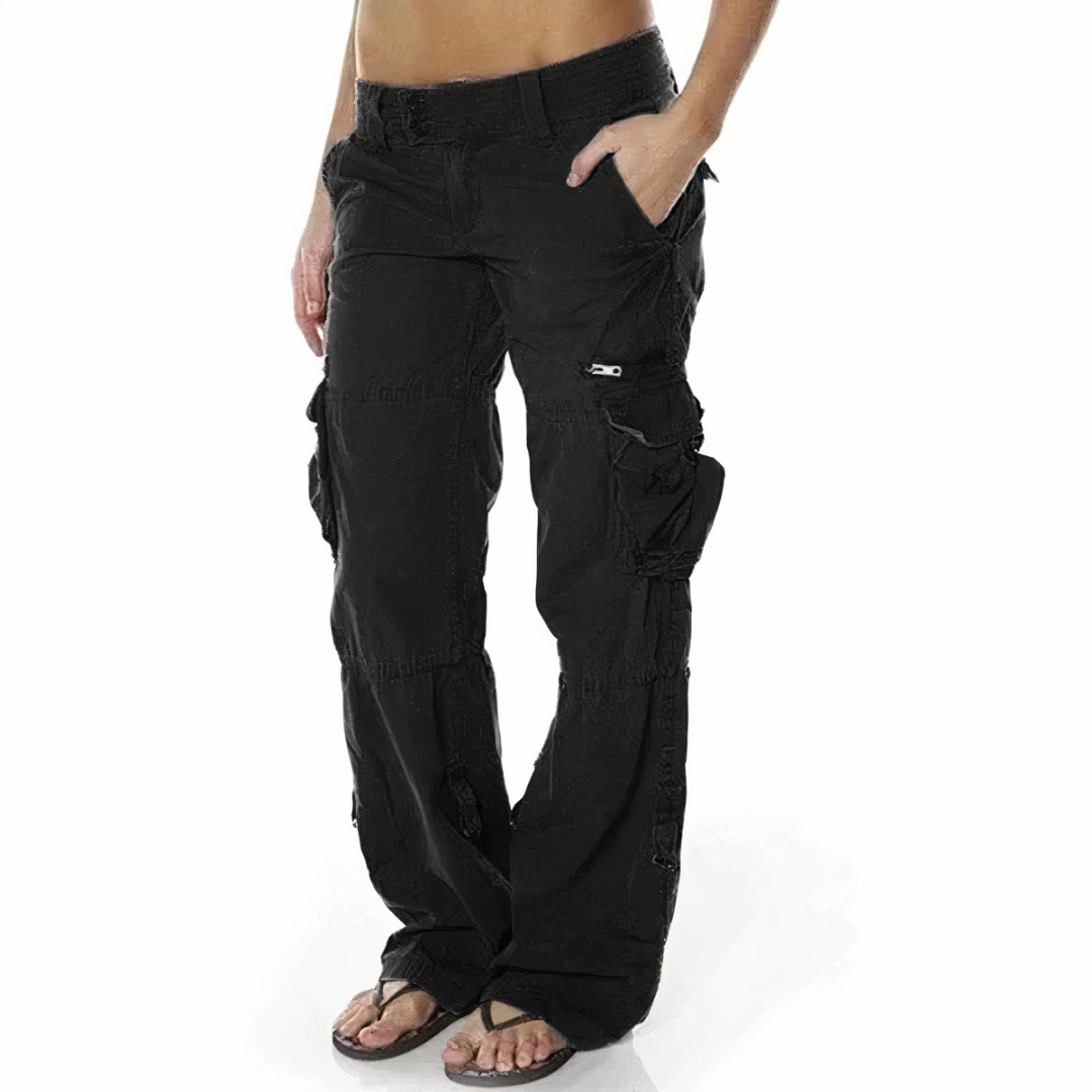 Valenzora | Women's Cargo Pants Long