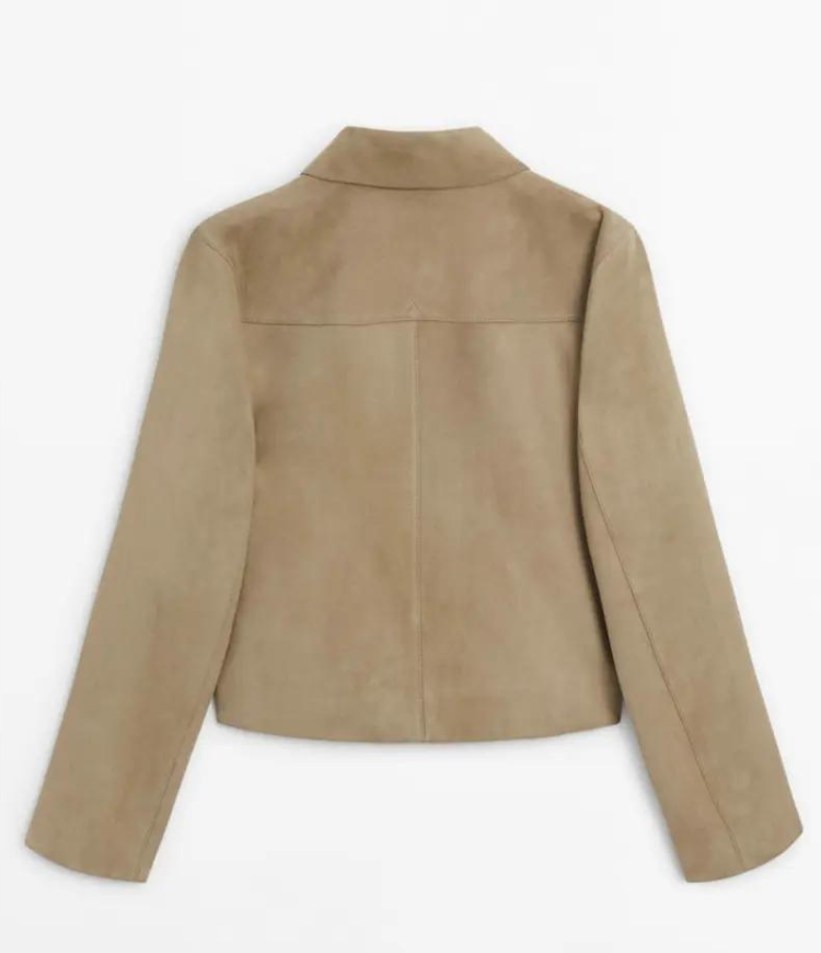 Valenzora | Klassische Wildlederjacke